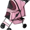 Go Pet Club Pet Stroller, Pink