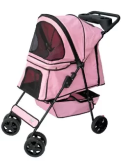 Go Pet Club Pet Stroller, Pink