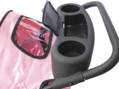 Go Pet Club Pet Stroller, Pink -Pet Supply Store 1336393 A5