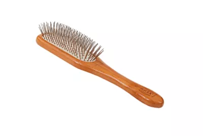 Bass Style & Detangle Pet Brush, 100% Premium Alloy Pin, Pure Bamboo Handle, Medium, Paddle Oak Wood Finish, A11 - DB 1 Bass Style & Detangle Pet Brush, 100% Premium Alloy Pin, Pure Bamboo Handle, Medium, Paddle Oak Wood Finish, A11 - DB
