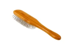 Bass Style & Detangle Pet Brush, 100% Premium Alloy Pin, Pure Bamboo Handle, Medium, Paddle Oak Wood Finish, A11 - DB 8 Bass Style & Detangle Pet Brush, 100% Premium Alloy Pin, Pure Bamboo Handle, Medium, Paddle Oak Wood Finish, A11 - DB -Pet Supply Store 1350504 A3
