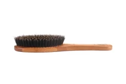 Bass Shine & Condition Pet Brush, 100% Premium Natural Bristle, Pure Bamboo Handle, Full Oval, Oak Wood Finish, A14 - DB 7 Bass Shine & Condition Pet Brush, 100% Premium Natural Bristle, Pure Bamboo Handle, Full Oval, Oak Wood Finish, A14 - DB -Pet Supply Store 1350510 A2