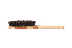 Bass Shine & Condition Pet Brush, 100% Premium Natural Bristle, Pure Bamboo Handle, Full Oval, Striped Finish, A14 - SB -Pet Supply Store 1350511 A2