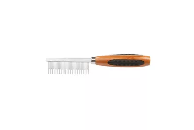 Bass Style & Detangle Pet Comb, 100% Premium Alloy Pin, Staggered Tooth, Pure Bamboo Handle, Oak Wood Finish, A18 - DB 1 Bass Style & Detangle Pet Comb, 100% Premium Alloy Pin, Staggered Tooth, Pure Bamboo Handle, Oak Wood Finish, A18 - DB