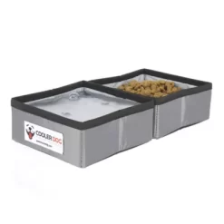 CoolerDog Pocket Dog Bowls, 112 Oz., Large, 2-Bowls -Pet Supply Store 1352532 A2