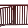 TRIXIE Wood Pet Gate 4 Panel With Door, 39363