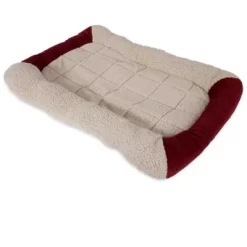 Aspen Pet Self-Warming Dog Bolster Mat, 32 In. X 21 In.