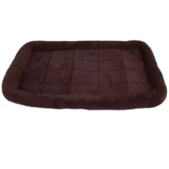 Petmate Plush Bolster Dog Kennel Mat, 35 In. X 21.5 In.