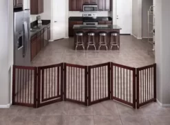Primetime Petz 30 In. Walnut 360 Pet Gate Extension Kit -Pet Supply Store 1359381 A6