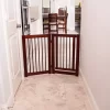 Primetime Petz 30 In. Walnut 360 Pet Gate Extension Kit With Door