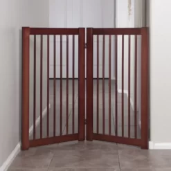 Primetime Petz 36 In. Walnut 360 Pet Gate Extension Kit -Pet Supply Store 1359385 A2