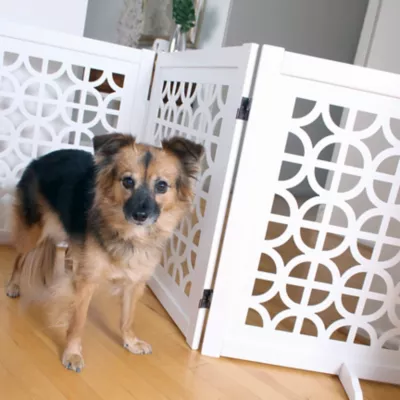 Primetime Petz 27 In. Palm Springs Designer Pet Gate 3 Primetime Petz 27 In. Palm Springs Designer Pet Gate - Image 3
