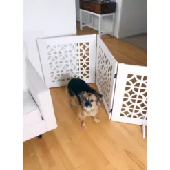 Primetime Petz 27 In. Palm Springs Designer Pet Gate 8 Primetime Petz 27 In. Palm Springs Designer Pet Gate -Pet Supply Store 1359392 A3