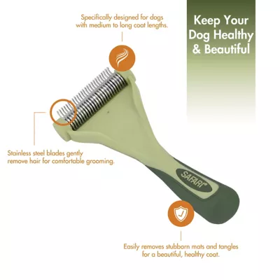 Safari Shed Magic Dog Deshedding Tool, W6127 NCL00 5 Safari Shed Magic Dog Deshedding Tool, W6127 NCL00 - Image 5