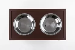 New Age Pet Piedmont Elevated ECOFLEX Pet Diner, 4 Cups, Russet, 2-Bowls -Pet Supply Store 1457424 A5