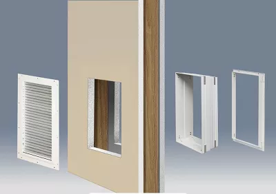 High Tech Pet Small Complete Pet Door Kit With Wall Tunnel 6 High Tech Pet Small Complete Pet Door Kit With Wall Tunnel - Image 6