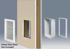 High Tech Pet Small Wall Tunnel For Small Armor Flex Pet Doors -Pet Supply Store 1457539 A2