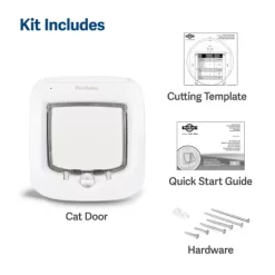 PetSafe Microchip Cat Door Flap -Pet Supply Store 1460338 A4