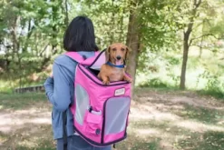 Armarkat Backpack Pet Carrier, Pink/Gray Combo -Pet Supply Store 1463590 A6