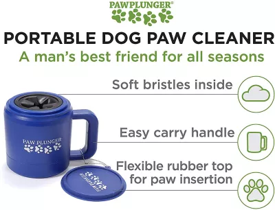 Paw Plunger Medium Portable Dog Paw Cleaner, Black 3 Paw Plunger Medium Portable Dog Paw Cleaner, Black - Image 3