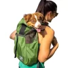 K9 Sport Sack Trainer Backpack Pet Carrier, Green, Large