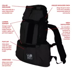 K9 Sport Sack Air 2 Forward-Facing Backpack Pet Carrier -Pet Supply Store 1549505 A4