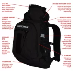K9 Sport Sack Plus 2 Forward-Facing Backpack Pet Carrier -Pet Supply Store 1549518 A7