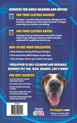 FurZapper Double Pack Clothing Pet Hair Remover 4 FurZapper Double Pack Clothing Pet Hair Remover - Image 4