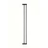 Richell Tall One-Touch Metal Mesh Pet Gate Extension, 4 In. X 0.8 In. X 28 In., Black