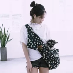 Touchdog Paw-Ease Travel Sling Pet Carrier -Pet Supply Store 1581257 A3