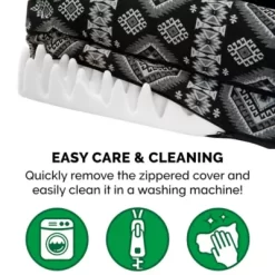 FurHaven Southwest Kilim Orthopedic Sofa Dog Bed -Pet Supply Store 1612177 A6