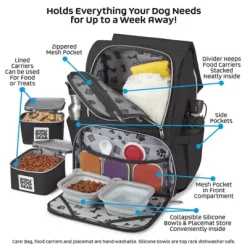 Mobile Dog Gear Ultimate Week Away Pet Travel Backpack -Pet Supply Store 1635954 A2