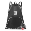Mobile Dog Gear Dogssentials Travel Drawstring Cinch Sack, Black Paw