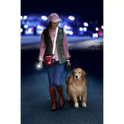 Mobile Dog Gear Day/Night Pet Walking Bags, 6 In. X 2 In. X 7 In., Red, 6 Pc. -Pet Supply Store 1635976 A5