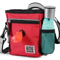 Mobile Dog Gear Day/Night Pet Walking Bags, 6 In. X 2 In. X 7 In., Red, 6 Pc. -Pet Supply Store 1635976 A8