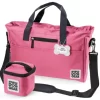 Mobile Dog Gear Day Away Pet Tote Bag, 16 In. X 11 In. X 5 In., Pink