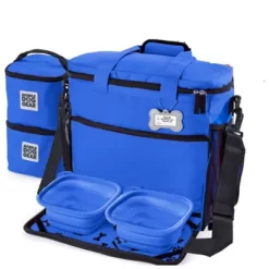 Mobile Dog Gear Week Away Pet Tote Bag, Medium, 12 In. X 6 In. X 11 In., Blue