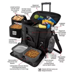Mobile Dog Gear Rolling Week Away Dog Travel Bag -Pet Supply Store 1635988 A2