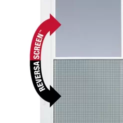 Larson Pet View Pet Storm Door, White -Pet Supply Store 1653005 A3