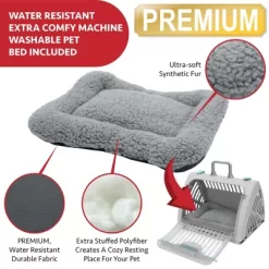 Kitty City Cat Carrier And Bed -Pet Supply Store 1683738 A8