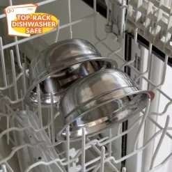 SportPet Raised Stainless Steel Pet Bowls, 1 Cup, 2-Bowls -Pet Supply Store 1683755 A8