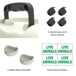 New! SportPet 20.75 In. X 20 In. X 26.5 In. Medium Dog Kennel -Pet Supply Store 1683780 A2