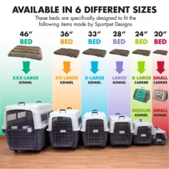 New! SportPet 23 In. X 22 In. X 32 In. Large Dog Kennel -Pet Supply Store 1683781 A4