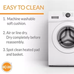 K&H Pet Products Thermo-Basket Indoor Heated Foldable Cat Bed -Pet Supply Store 1701160 A5