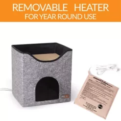 K&H Pet Products Thermo-Kitty Playhouse -Pet Supply Store 1701168 A4