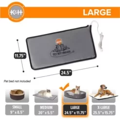 K&H Pet Products Pet Bed Warmer -Pet Supply Store 1701180 A3