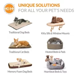 K&H Pet Products Thermo Tent Outdoor Heated Pet Shelter -Pet Supply Store 1701185 A8