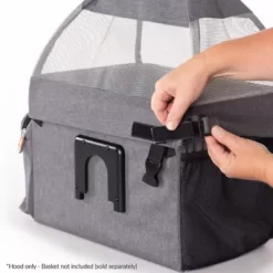 K&H Pet Products Travel Bike Basket Hood For Pets -Pet Supply Store 1701212 A4