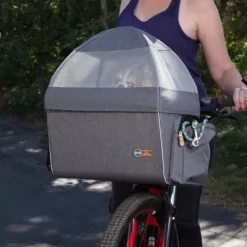 K&H Pet Products Travel Bike Basket Hood For Pets -Pet Supply Store 1701212 A7