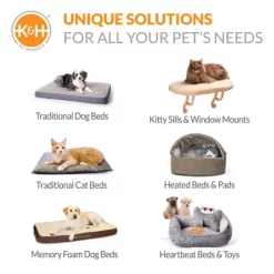 K&H Pet Products Self-Warming Pet Hut Bed -Pet Supply Store 1701217 A7